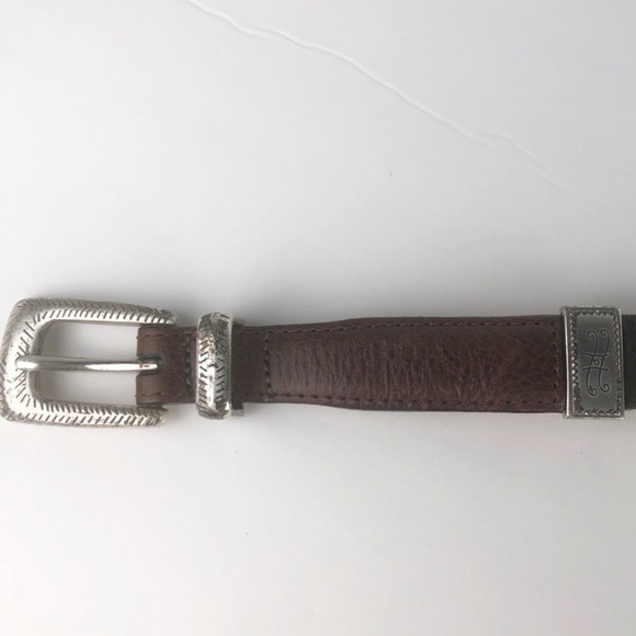 Brighton multicolored pony hair western belt 28 - Picture 9 of 12